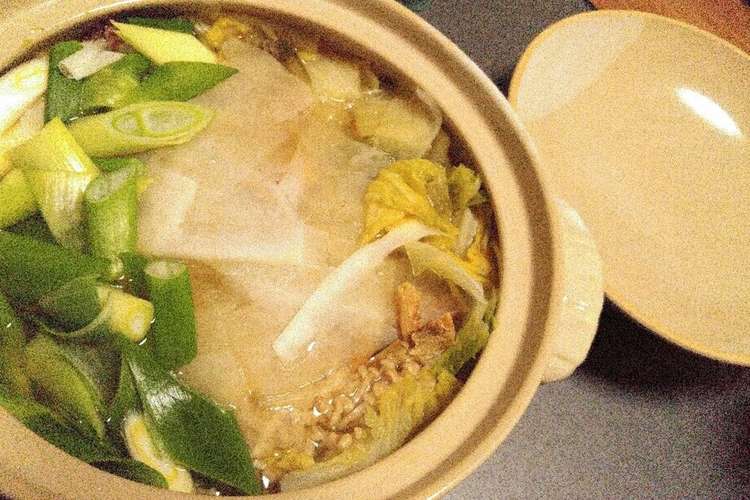 棒鱈 干した鱈 のずぼらお鍋 レシピ 作り方 By まり坊 クックパッド 簡単おいしいみんなのレシピが373万品