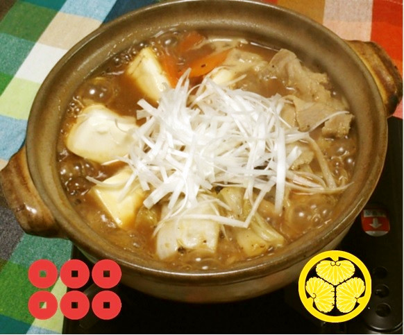 【ひとり鍋】真田×徳川！豚味噌鍋の画像