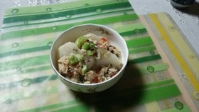 かぶ大根の鶏そぼろあんかけ