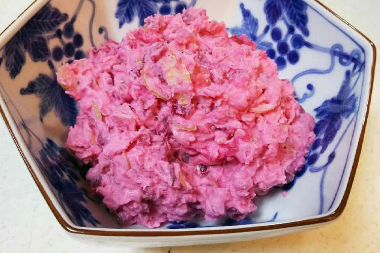 ピンクのポテトサラダ レシピ 作り方 By Remies クックパッド 簡単おいしいみんなのレシピが359万品