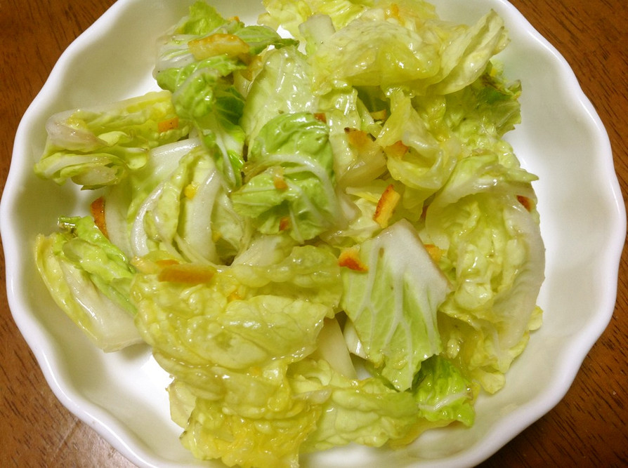 柚子香る★亜麻仁油白菜サラダの画像