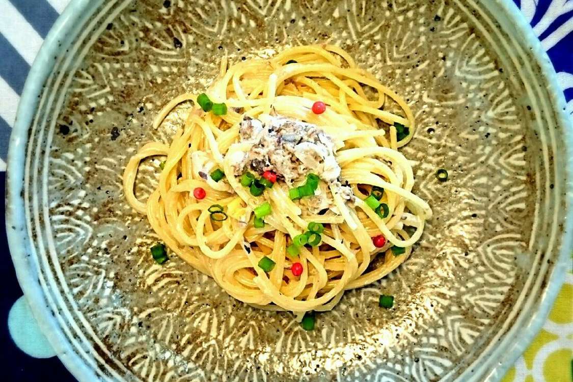 簡単 早い サバ缶とネギのクリームパスタ レシピ 作り方 By Harushot クックパッド 簡単おいしいみんなのレシピが379万品