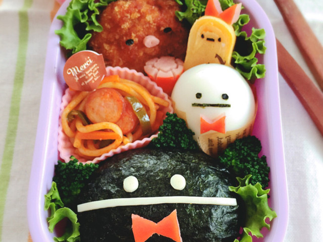 すみっコぐらし簡単キャラ弁 まめマスター レシピ 作り方 By Meiyuina クックパッド 簡単おいしいみんなのレシピが366万品