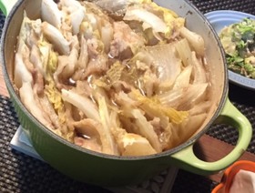 白菜と豚ばら肉のミルフィーユ鍋