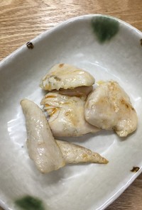ささみソテー(ごまラー油風味)