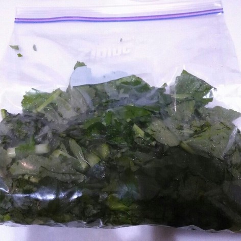 1ヶ月保存用野菜～大根の葉の塩漬け～