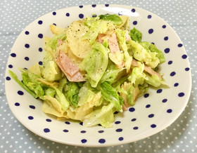 ポテトチップ入り☆キャベツサラダ