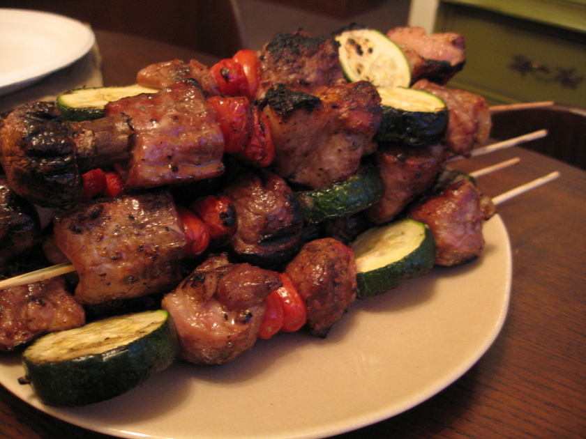 冷凍調理用ビーフシシカバブのレシピ