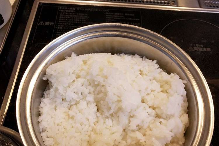 ｉｈコンロ 鍋でご飯を炊く レシピ 作り方 By ユミ3azm17 クックパッド