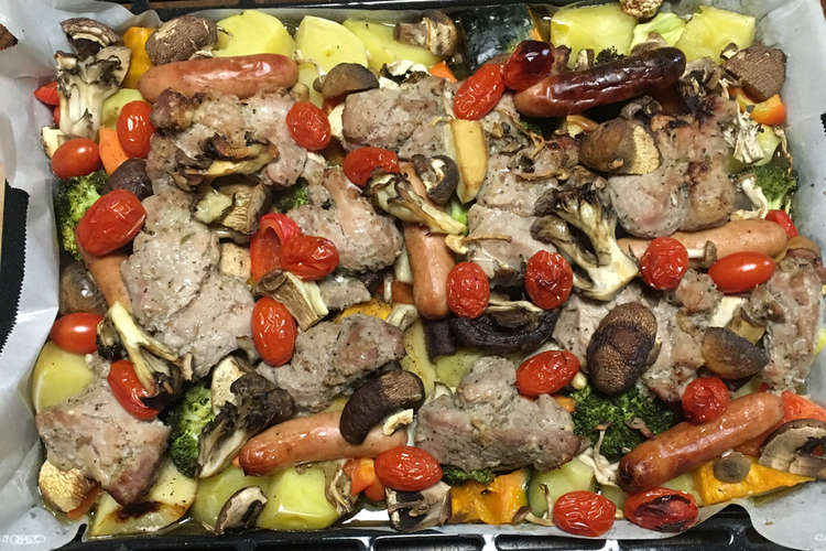 豚ヒレ肉と野菜のオーブン焼き レシピ 作り方 By ｈｏｋｏ クックパッド 簡単おいしいみんなのレシピが352万品