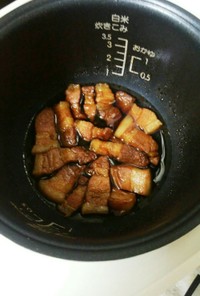簡単、豚の角煮
