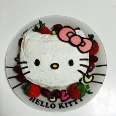 キティちゃんケーキ