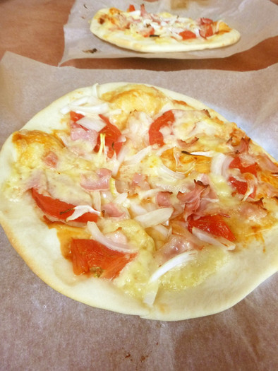 ピザの日♬♪　ホームベーカリーでピザ生地の写真