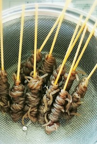 【おでん】糸こんにゃく串の作り方