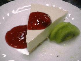 豆腐deチーズケーキ