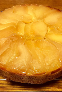 バター香るシナモンアップルケーキ