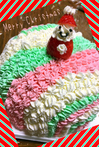 ⁂クリスマス ドームケーキ⁂