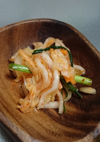 白菜の作り置き４：韓国キムチ