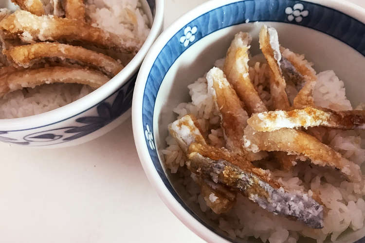 たちから丼 太刀魚の唐揚げ丼 レシピ 作り方 By えもたそ クックパッド 簡単おいしいみんなのレシピが355万品