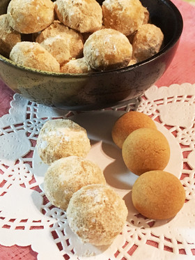 ♡簡単!濃厚きなこのスノーボール♡