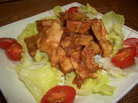 車麩のレシピその2 唐揚げ
