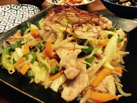 我が家の野菜炒め♡黄金比(*´∀`*)