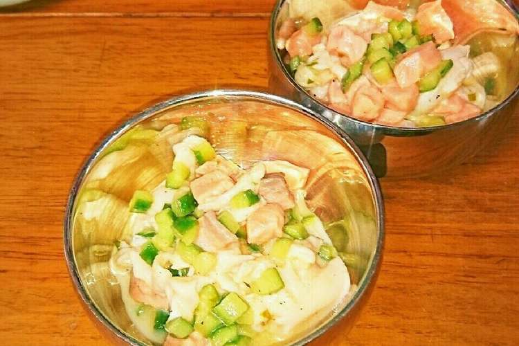 塩レモンでサーモンとホタテカルパッチョ レシピ 作り方 By ぺトロ クックパッド 簡単おいしいみんなのレシピが365万品