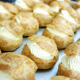 ココナッツオイルを使ったシュークリーム