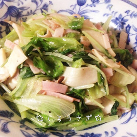 捨てないで♡レタスの外葉でバターソテー♡
