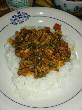 甘めなドライカレー