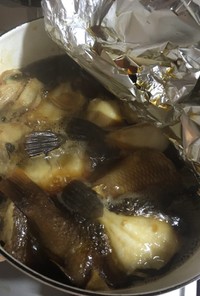 根魚(カワハギ カワハギ ベラ)の煮付け