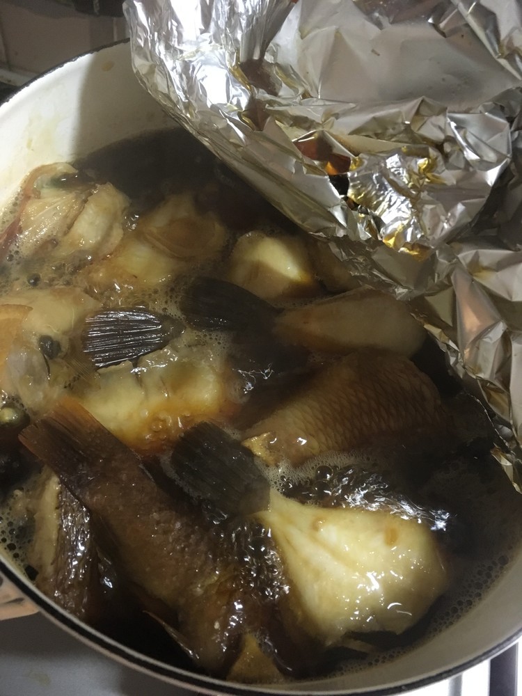 根魚(カワハギ カワハギ ベラ)の煮付けの画像