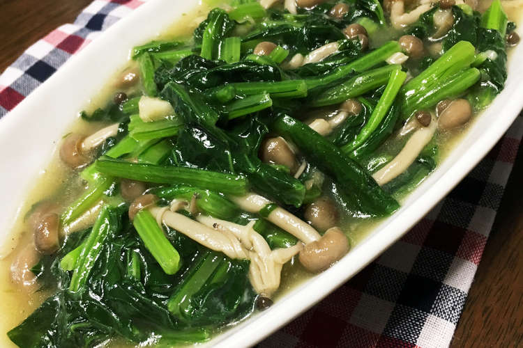 ビタミン摂ろう ビタミン菜のごま和え レシピ 作り方 By りんご りんご クックパッド