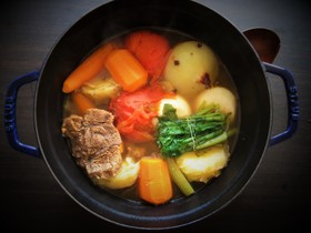 鶏味塩 de ポトフ