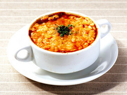 オニオングラタンライススープの画像