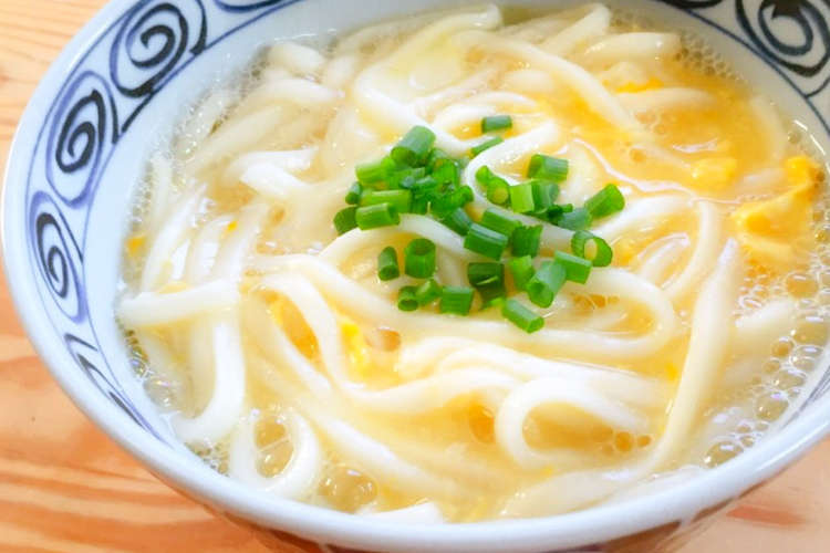 生姜でぽかぽか とろとろ卵うどん レシピ 作り方 By さらさ クックパッド