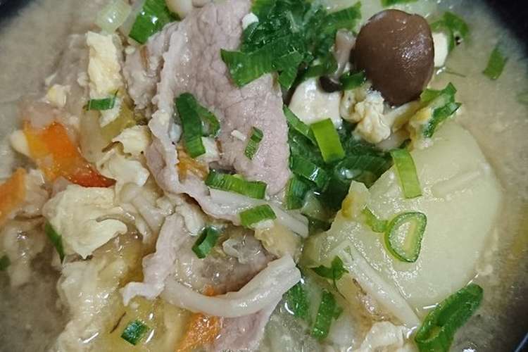 簡単 夕食 豚汁 レシピ 作り方 By イチゴ イチゴ クックパッド 簡単おいしいみんなのレシピが350万品