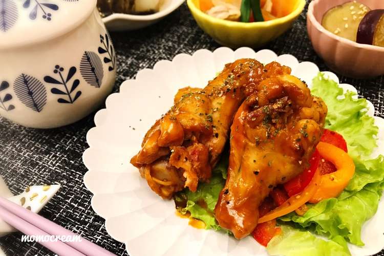フライパンで１５分 簡単bbqチキン レシピ 作り方 By Momocream クックパッド 簡単おいしいみんなのレシピが360万品