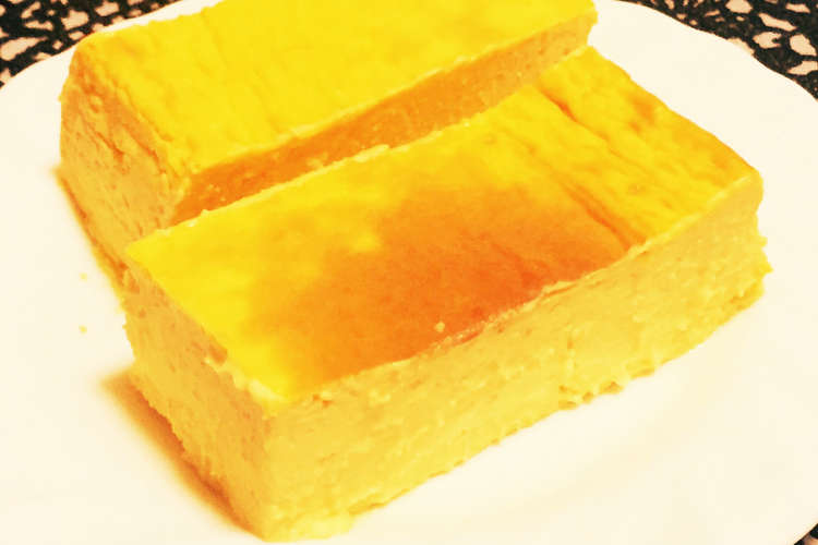 粉なし 南瓜のしっとりチーズケーキ レシピ 作り方 By なむい クックパッド