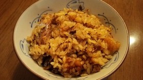サバ缶の炊き込みご飯