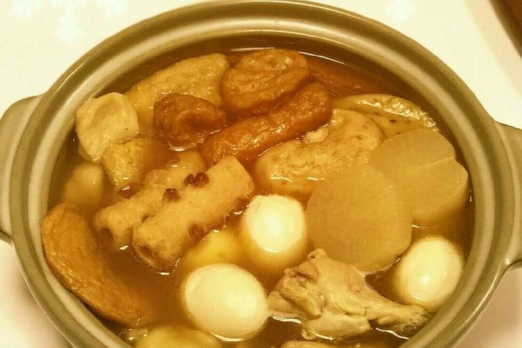 関東煮 おでん 関東炊き かんとだき レシピ 作り方 By さささささにー クックパッド 簡単おいしいみんなのレシピが354万品
