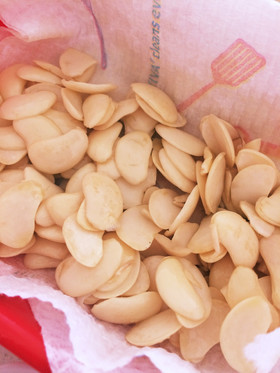 白花豆のフライドビーンズ