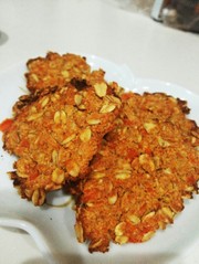 にんじんとオートミールのクッキー♡の写真