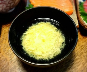 シンプルなかき玉汁♪