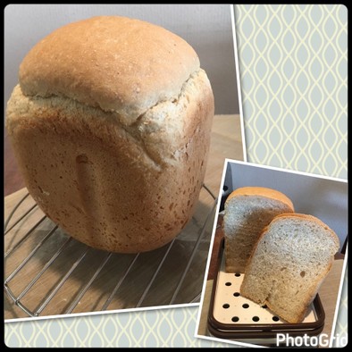 HB＊米粉と全粒粉の食パンの写真
