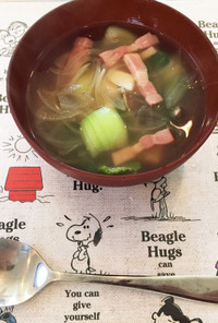 寒い日に♡ベーコンと野菜の具沢山スープ