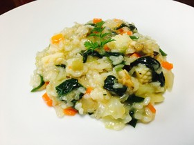 あるもの野菜で簡単に本格リゾット!