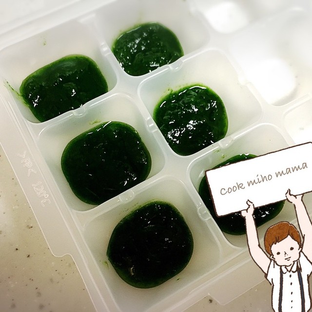 離乳食初期 ブレンダーでほうれん草 レシピ 作り方 By Cookみほmama クックパッド 簡単おいしいみんなのレシピが360万品