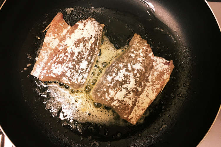 サワラのムニエル レシピ 作り方 By ヘルズキッチン料理長 クックパッド 簡単おいしいみんなのレシピが356万品