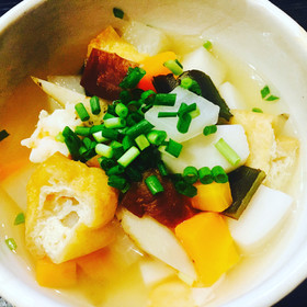 新潟のっぺ汁風なお出汁が美味しい煮物